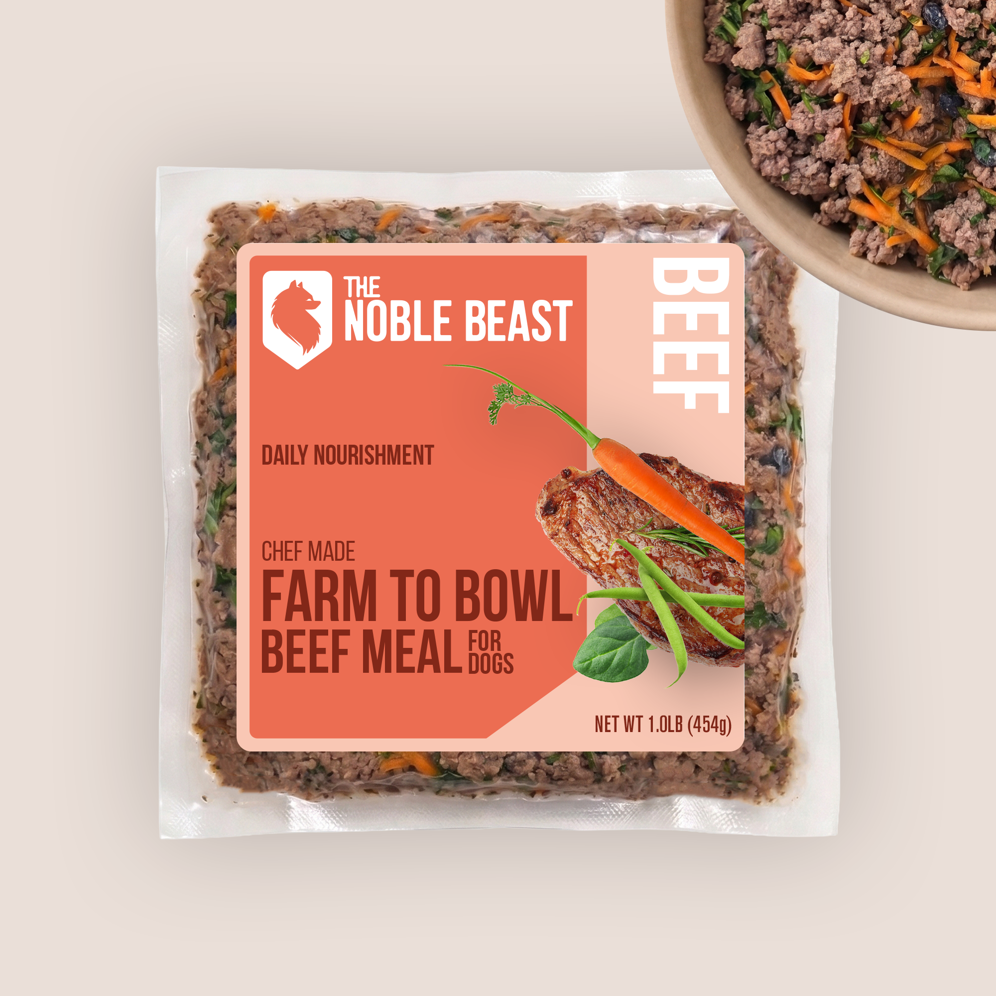 Beef Meal for Dogs Farm to Bowl